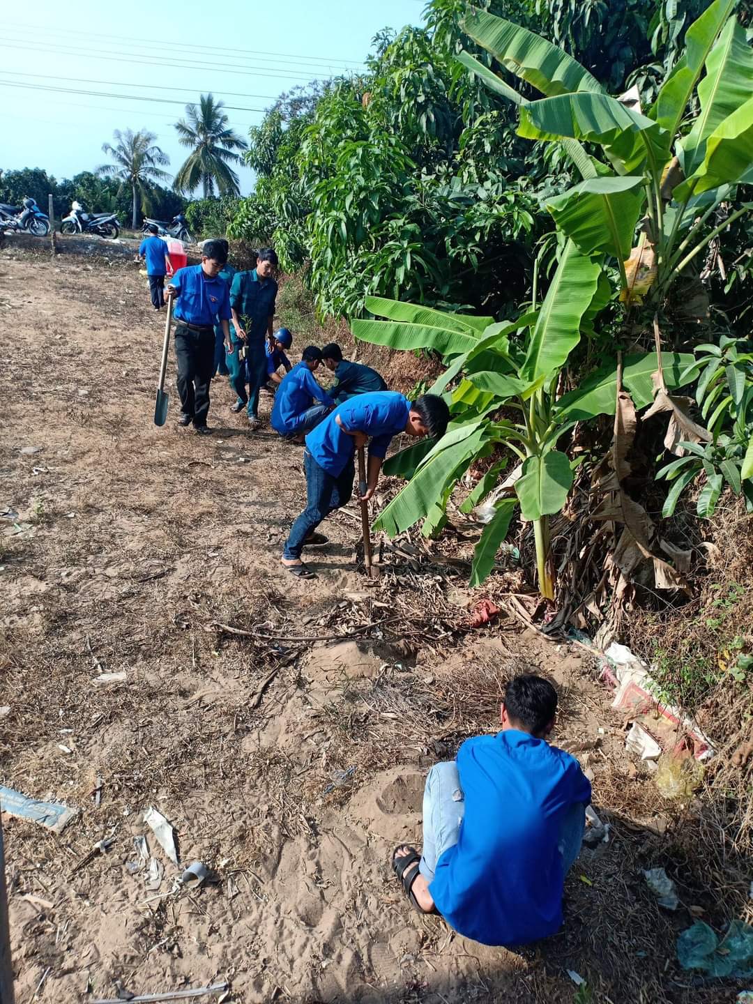 Mỹ Hiệp hưởng ứng ngày đất ngập nước trên thế giới 2024